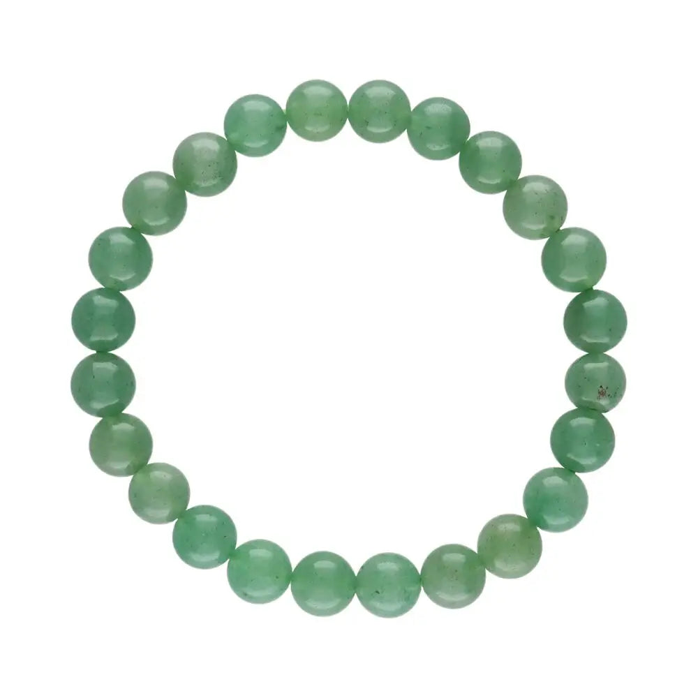 Pulsera Cuarzo Verde 8mm (Sanación, Renacimiento y Equilibrio)