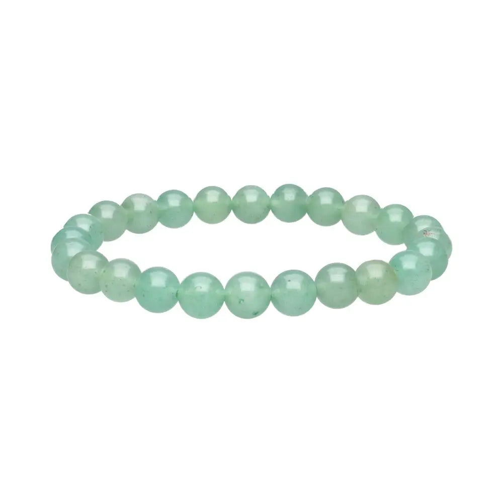Pulsera Cuarzo Verde 8mm (Sanación, Renacimiento y Equilibrio)