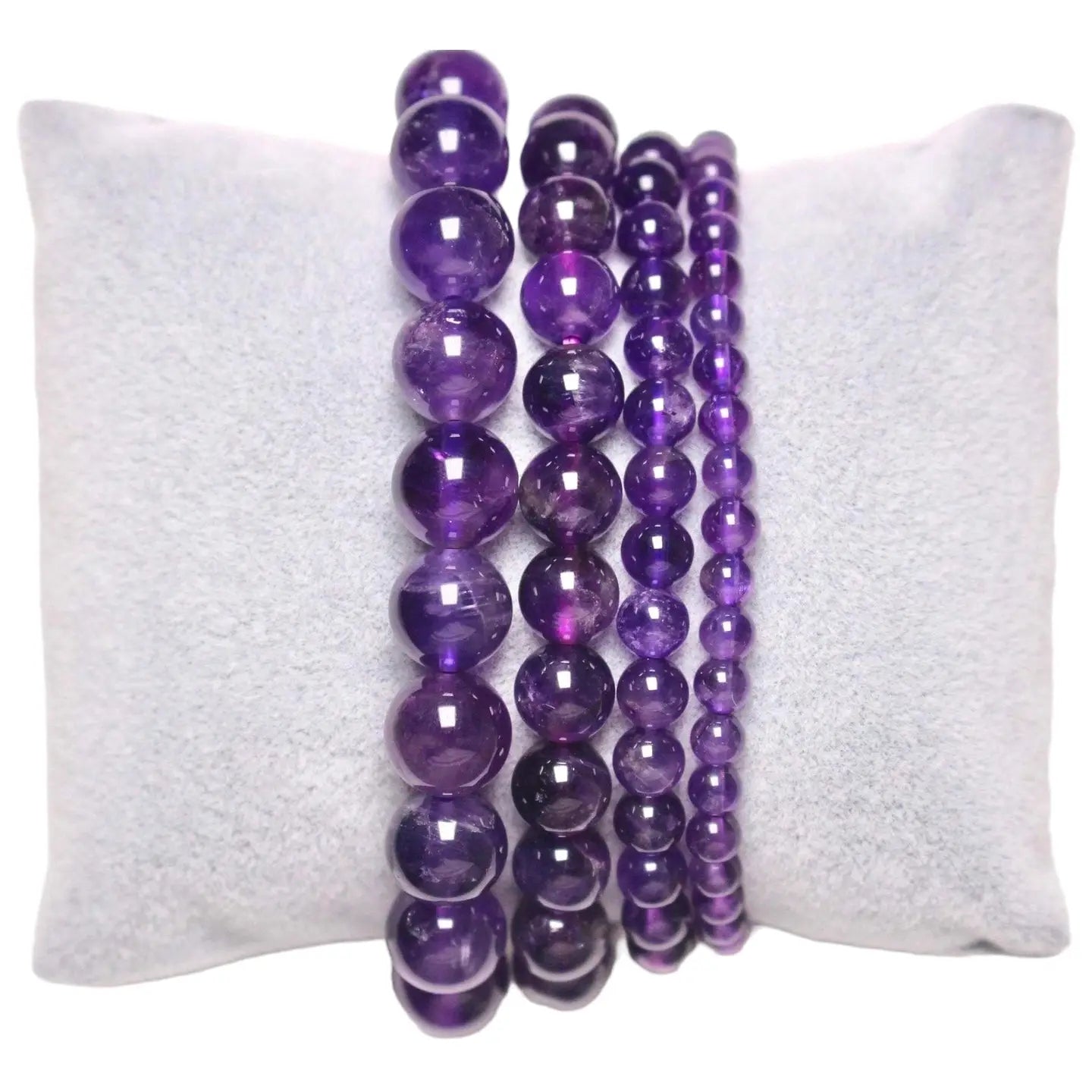 Pulsera Amatista 8mm (Espiritualidad, Calma, Sanación y Protección)