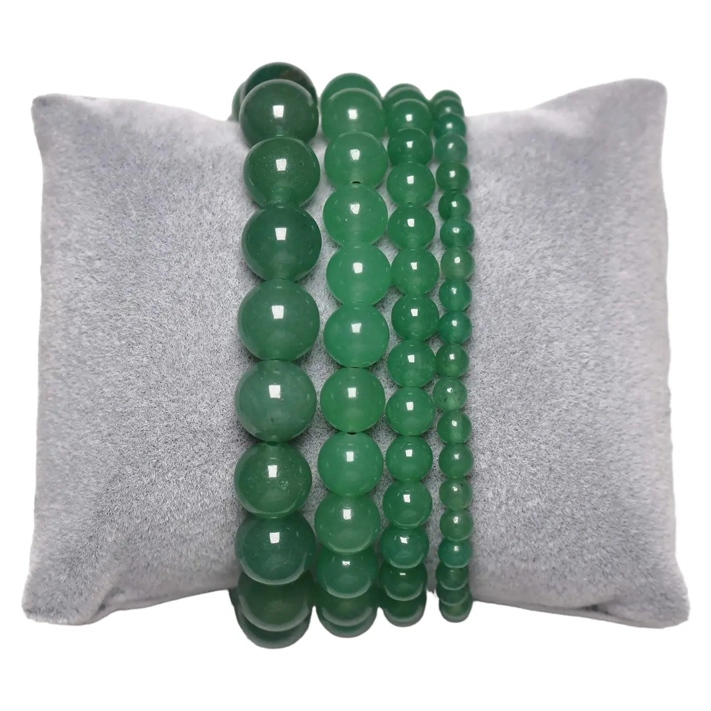 Pulsera Aventurina Verde 6mm (Abundancia, crecimiento y Nuevas oportunidades)