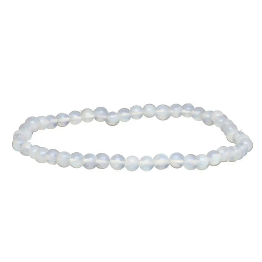 Pulsera Opalina 4mm (Felicidad y Serenidad)