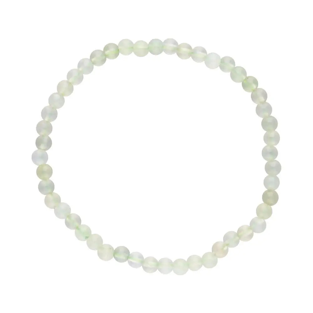 Pulsera Jade Verde 4mm (Prosperidad, Armonia y Buena Suerte)