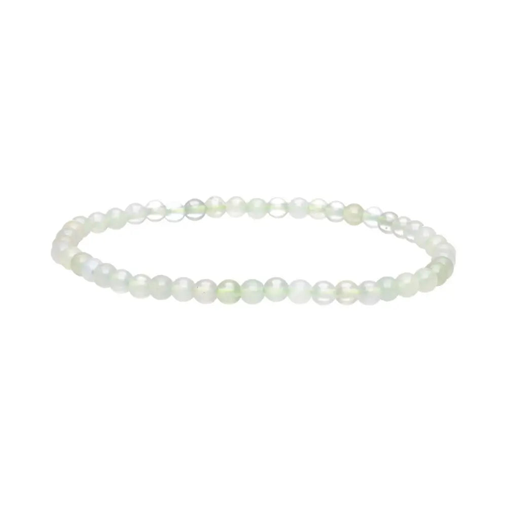 Pulsera Jade Verde 4mm (Prosperidad, Armonia y Buena Suerte)