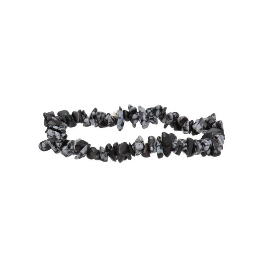 Pulsera Chip Obsidiana Nevada (Protección y Transformación)