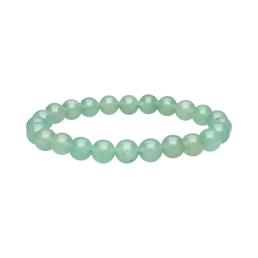 Pulsera Cuarzo Verde 8mm (Sanación, Renacimiento y Equilibrio)