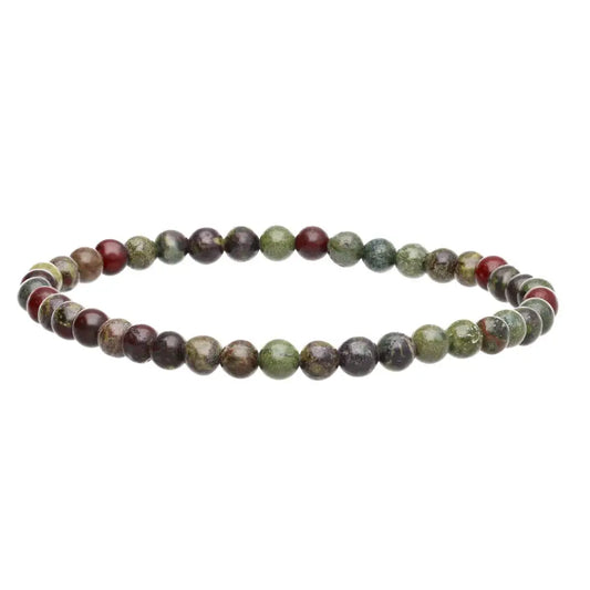 Pulsera Sangre de Dragón 4mm (Fuerza, Vitalidad y Confianza)