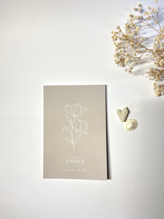 Journal de Gratitud Flor Corto Nude