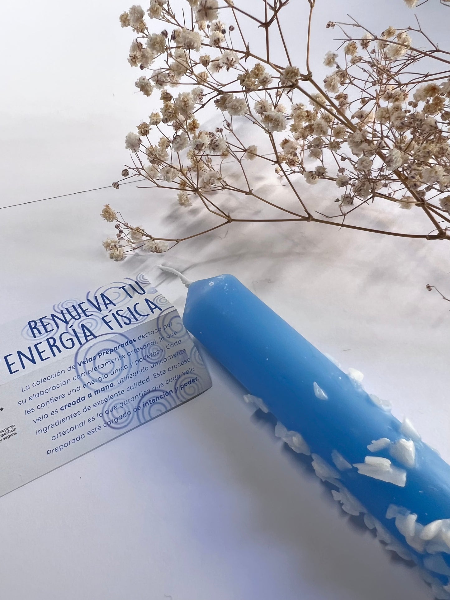 RENUEVA TÚ ENERGÍA FÍSICA - Vela Preparada